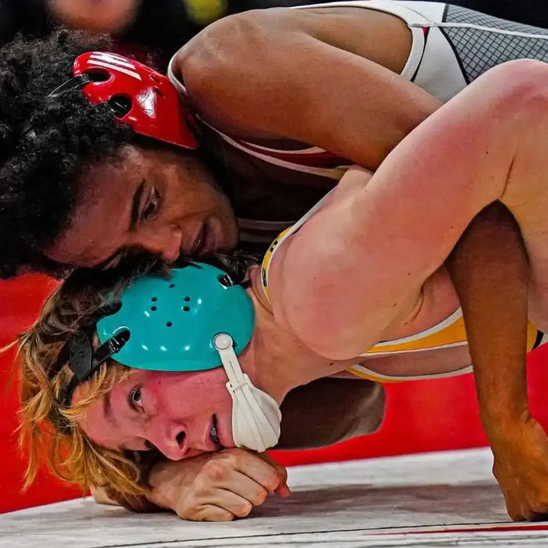 Hammond Student Performing in Wrestling Tournament