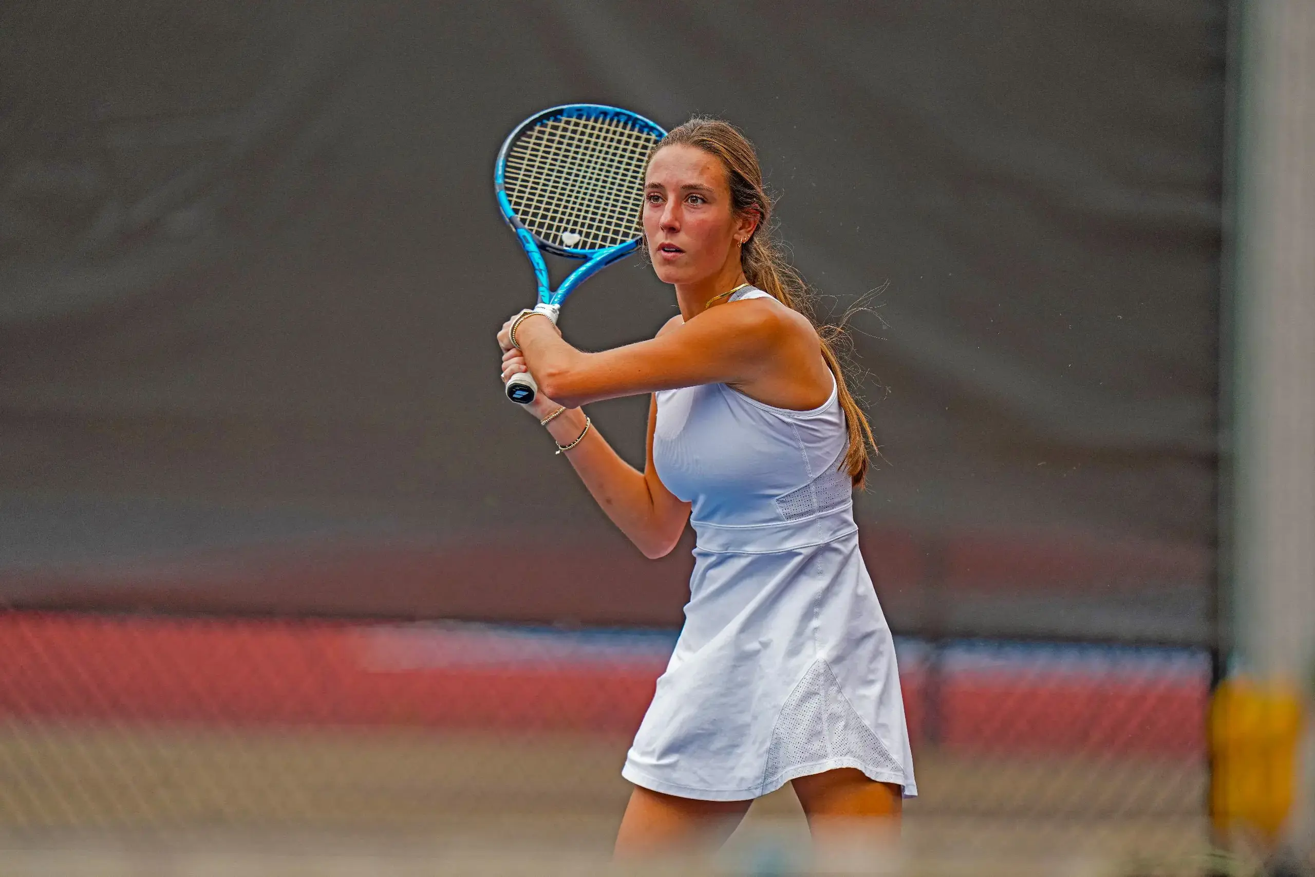 Hammond Student Playing Tennis