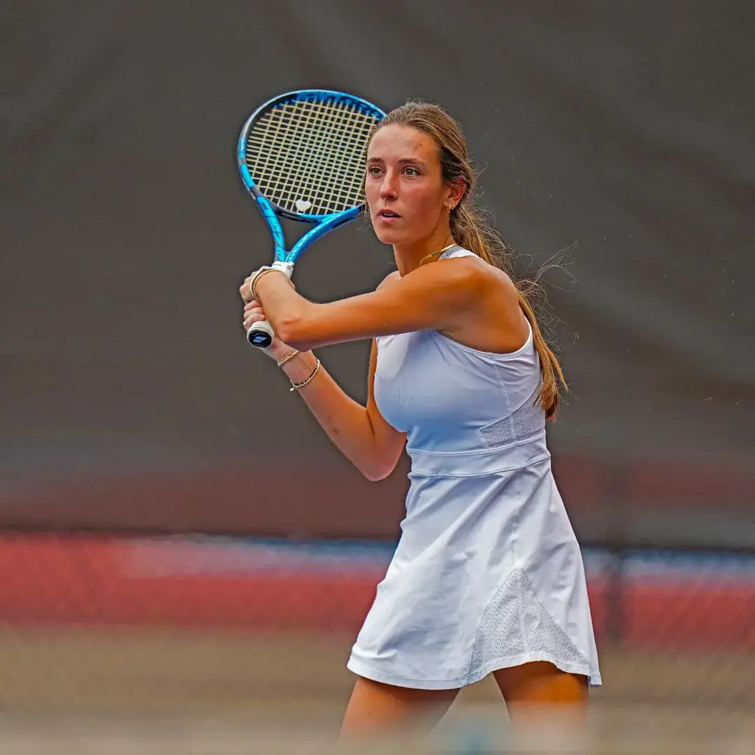 Hammond Student Playing Tennis